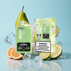 Razz Bar 40000 Puffs عصير الليمون والليمون الأخضر_Lush Ice شاشة عرض الطاقة