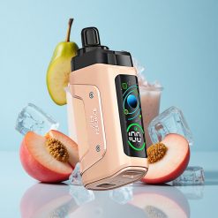 Razz Bar 45000 Puffs عصير خوخ مثلج سيجارة إلكترونية للاستخدام مرة واحدة مع ملف شبكي 1.0 أوم