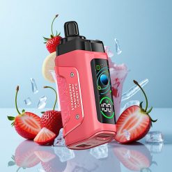 Razz Bar 45000 Puffs فراولة كرز مثلج تدفق هواء قابل للتعديل (تدفق هواء قابل للتعديل)