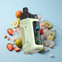 Razz Bar 45000 Puffs فراولة كيوي تدفق هواء قابل للتعديل (تيار هواء قابل للتعديل)