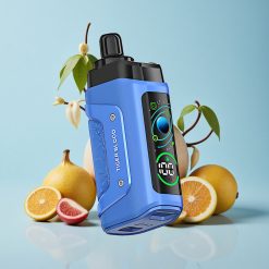 Razz Bar 45000 Puffs Tiger Blood دم النمر تدفق هواء قابل للتعديل تدفق هواء قابل للتعديل