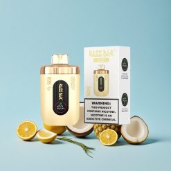Razz Bar 50K Puffs أناناس جوز هند سيجارة إلكترونية للاستخدام مرة واحدة 1.0 Ohm Mesh Coil