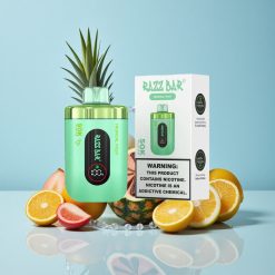 Razz Bar 50K Puffs فاكهة استوائية 1.0 Ohm Mesh Coil