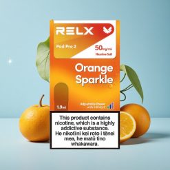 RELX Pod Pro 2 600 Puffs برتقالي لامع سعة البخار: 1.9 مل