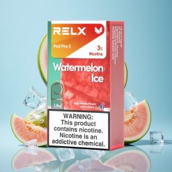 Relx Pod Pro 2 600 Puffs بطعم البطيخ المثلج مع سعة تبخير 1.9 مل