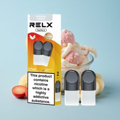 RELX Pod Pro 2 600 Puffs حلوى-موز مجمد سعة 1.9 مل