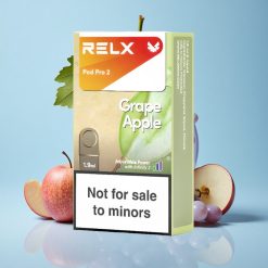 RELX Pod Pro 2 600 Puffs عنب تفاح سعة البخار: 1.9 مل
