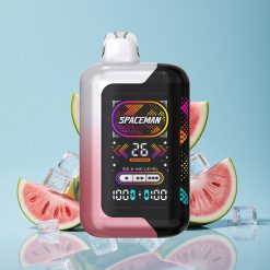 SMOK SPACEMAN SP40000 40000 نكهة البطيخ المثلج بشاشة LED بحجم 2.28 بوصة