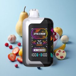 SMOK SPACEMAN SP40000 40000 Puffs توت العليق الأسود شاشة إل إي دي 2.28 بوصة