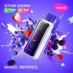 VOZOL STAR 20000 FLH0X14 التوت المختلط Vozol Kuwait City