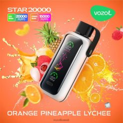VOZOL STAR 20000 FLH0X15 ليتشي أناناس برتقال Vozol Vape سعر