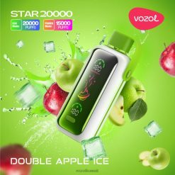 VOZOL STAR 20000 FLH0X7 ثلج تفاح مزدوج Vozol Vape سعر